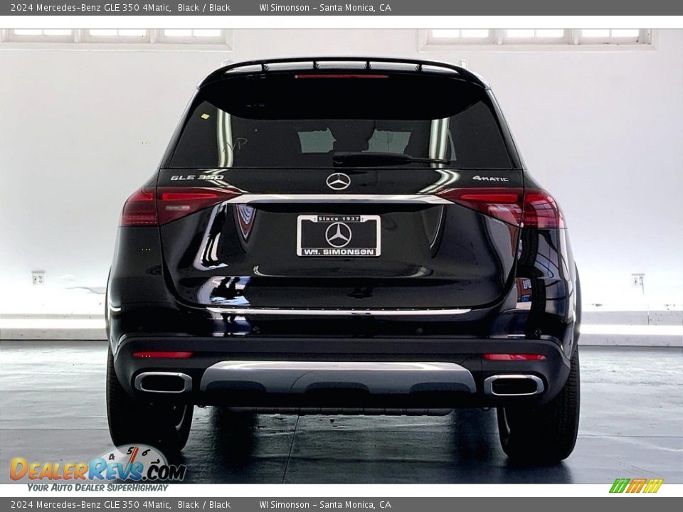 2024 Mercedes-Benz GLE 350 4Matic Black / Black Photo #3