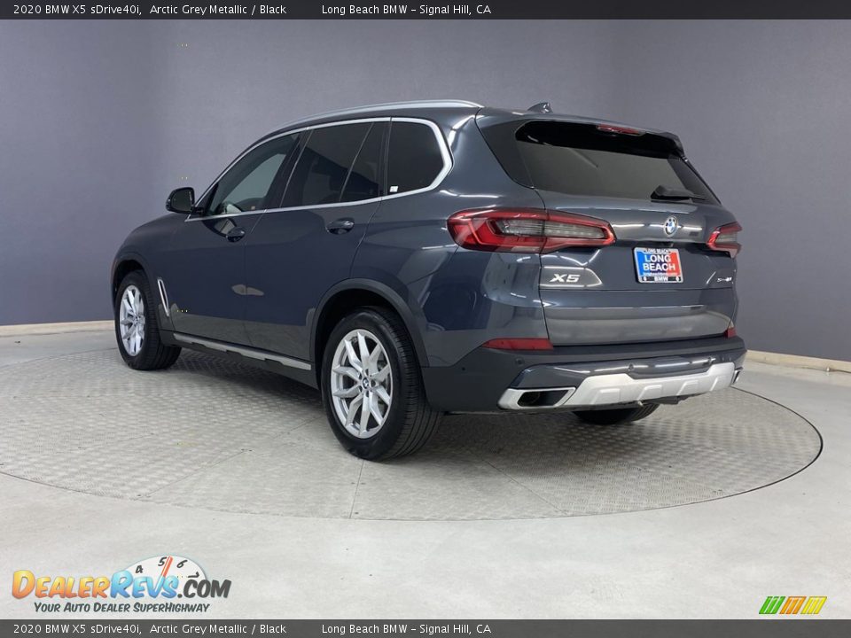 2020 BMW X5 sDrive40i Arctic Grey Metallic / Black Photo #3