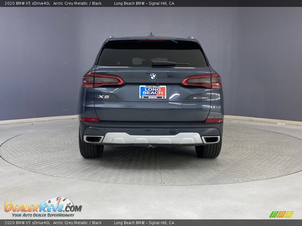 2020 BMW X5 sDrive40i Arctic Grey Metallic / Black Photo #4