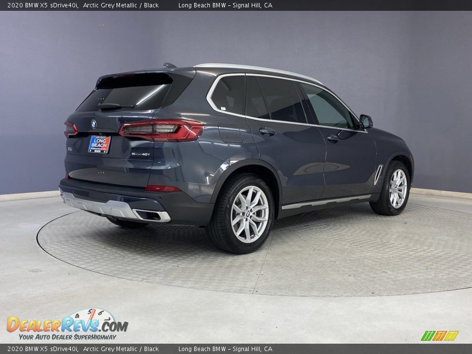 2020 BMW X5 sDrive40i Arctic Grey Metallic / Black Photo #5