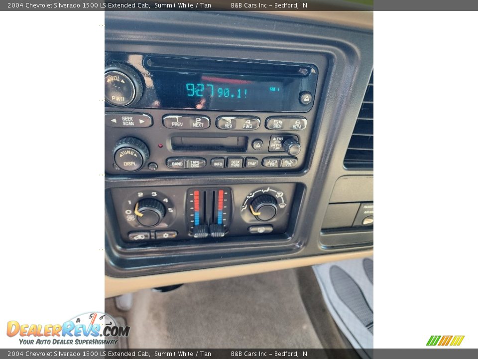 2004 Chevrolet Silverado 1500 LS Extended Cab Summit White / Tan Photo #11