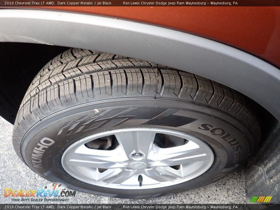 2019 Chevrolet Trax LT AWD Dark Copper Metallic / Jet Black Photo #5