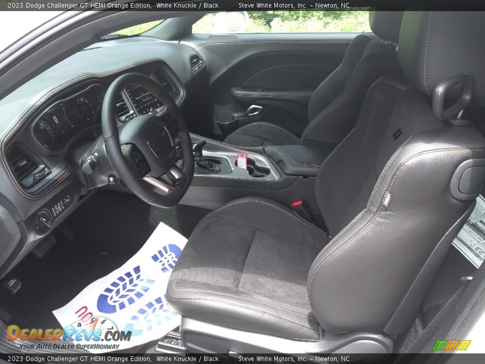 Front Seat of 2023 Dodge Challenger GT HEMI Orange Edition Photo #14