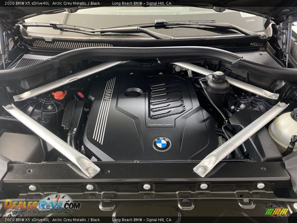 2020 BMW X5 sDrive40i Arctic Grey Metallic / Black Photo #11