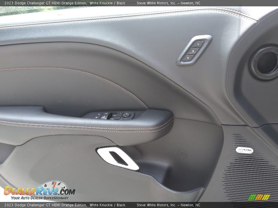 Door Panel of 2023 Dodge Challenger GT HEMI Orange Edition Photo #15