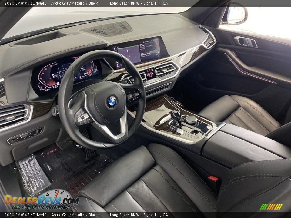 2020 BMW X5 sDrive40i Arctic Grey Metallic / Black Photo #15