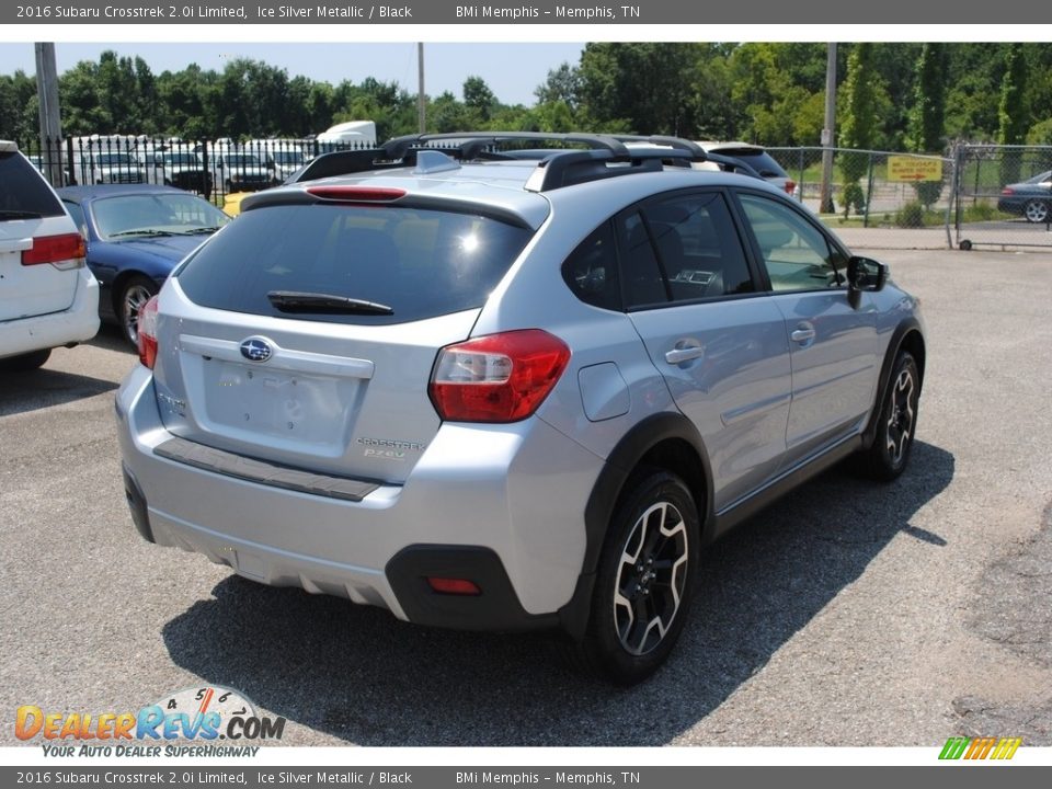 2016 Subaru Crosstrek 2.0i Limited Ice Silver Metallic / Black Photo #5