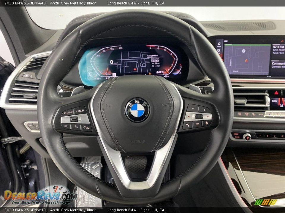 2020 BMW X5 sDrive40i Arctic Grey Metallic / Black Photo #17