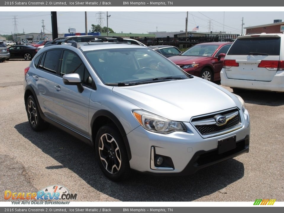 2016 Subaru Crosstrek 2.0i Limited Ice Silver Metallic / Black Photo #7