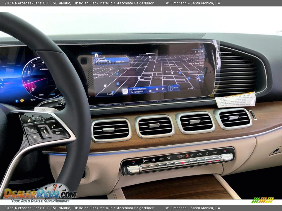 Navigation of 2024 Mercedes-Benz GLE 350 4Matic Photo #7
