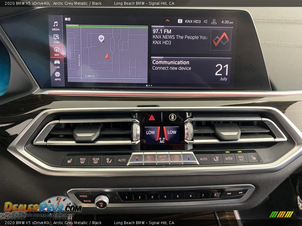 2020 BMW X5 sDrive40i Arctic Grey Metallic / Black Photo #22