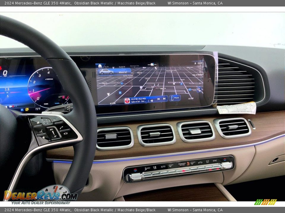 Navigation of 2024 Mercedes-Benz GLE 350 4Matic Photo #7