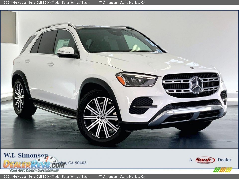 2024 Mercedes-Benz GLE 350 4Matic Polar White / Black Photo #1