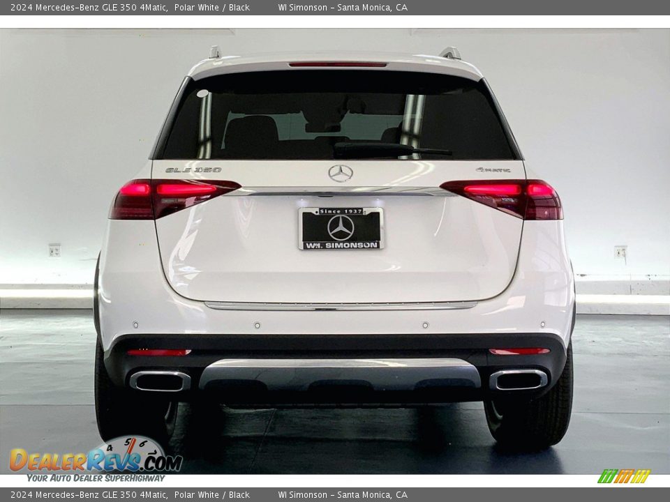 2024 Mercedes-Benz GLE 350 4Matic Polar White / Black Photo #3