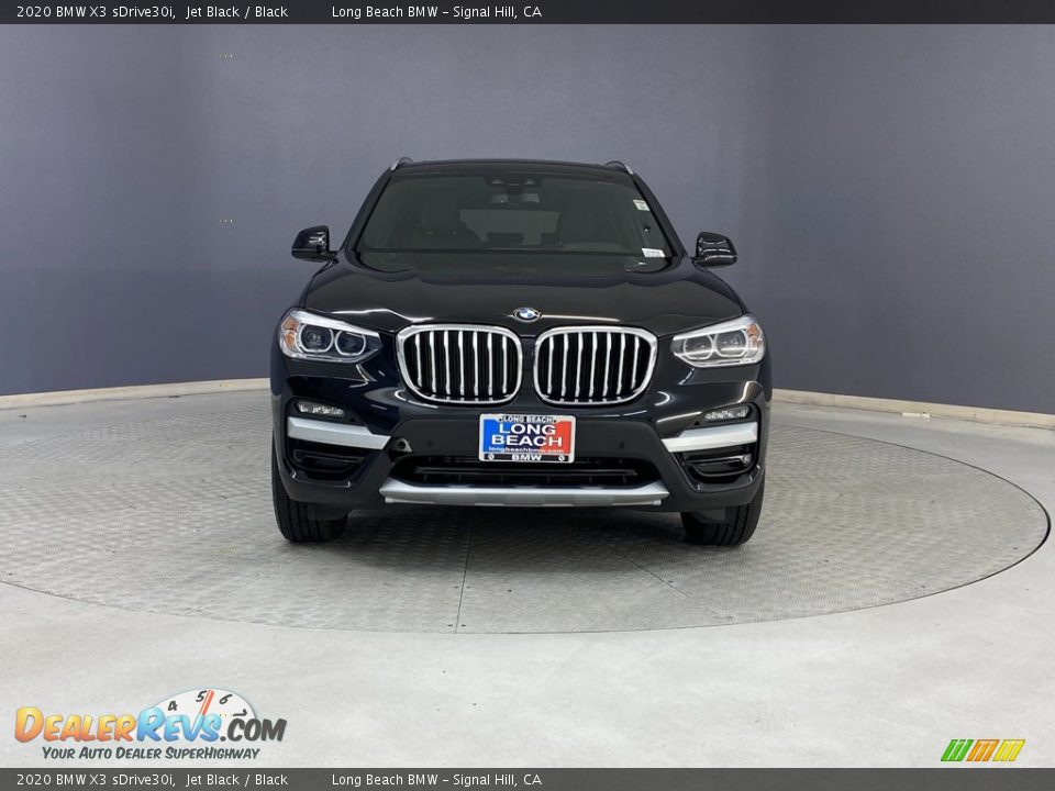 2020 BMW X3 sDrive30i Jet Black / Black Photo #2