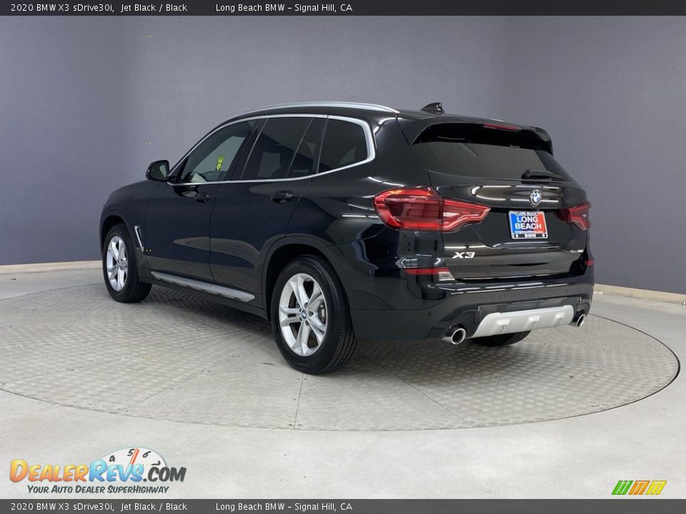 2020 BMW X3 sDrive30i Jet Black / Black Photo #3