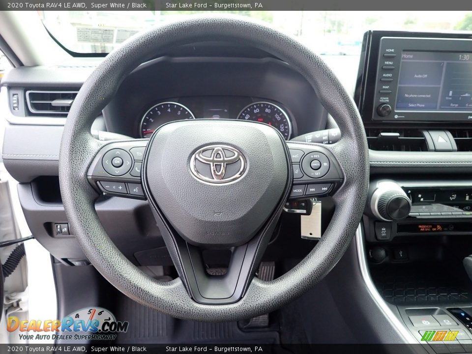 2020 Toyota RAV4 LE AWD Steering Wheel Photo #19