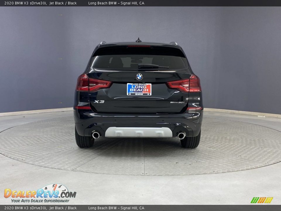 2020 BMW X3 sDrive30i Jet Black / Black Photo #4