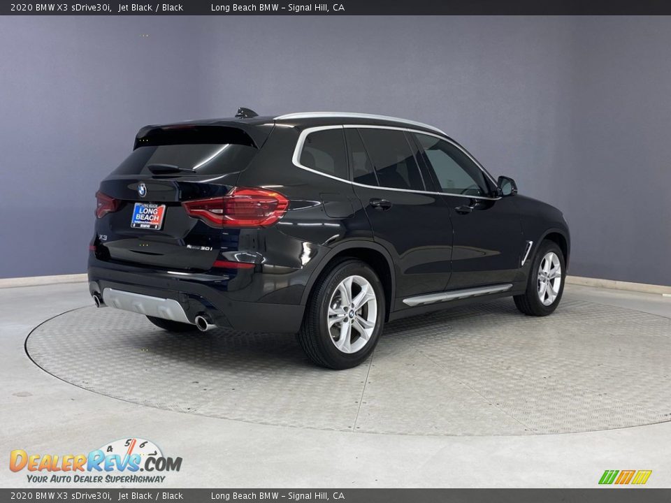 2020 BMW X3 sDrive30i Jet Black / Black Photo #5