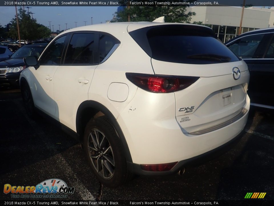 2018 Mazda CX-5 Touring AWD Snowflake White Pearl Mica / Black Photo #2