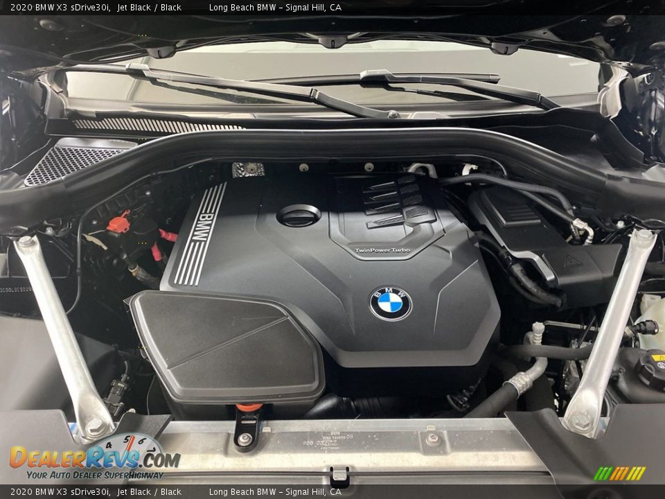 2020 BMW X3 sDrive30i Jet Black / Black Photo #11