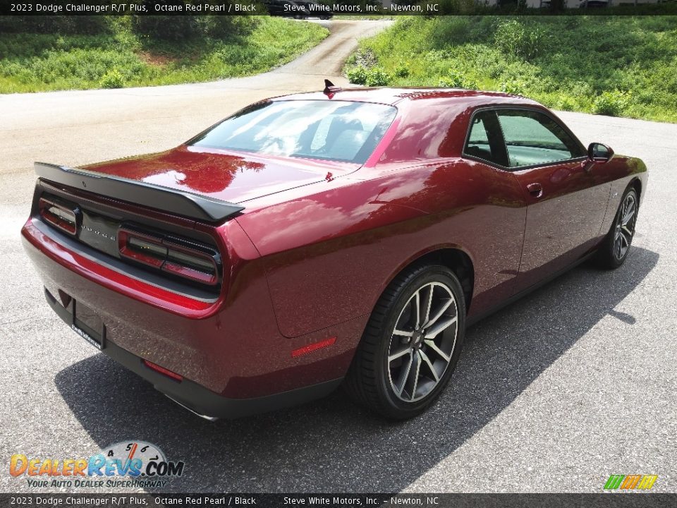 2023 Dodge Challenger R/T Plus Octane Red Pearl / Black Photo #6