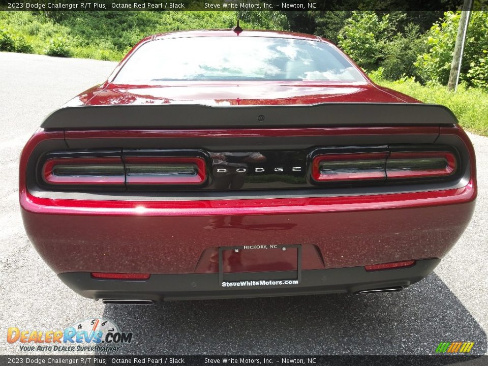 2023 Dodge Challenger R/T Plus Octane Red Pearl / Black Photo #7
