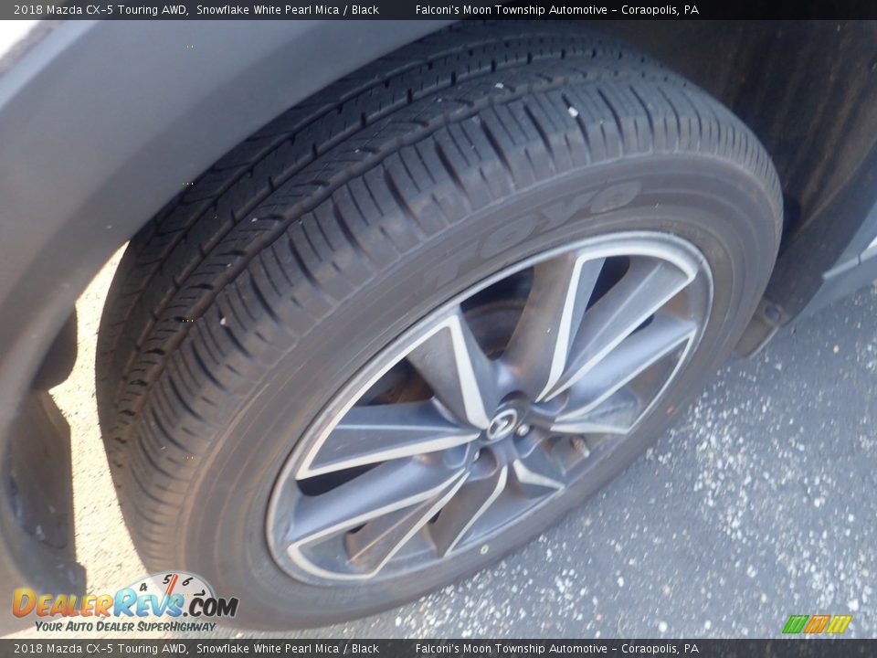 2018 Mazda CX-5 Touring AWD Snowflake White Pearl Mica / Black Photo #5