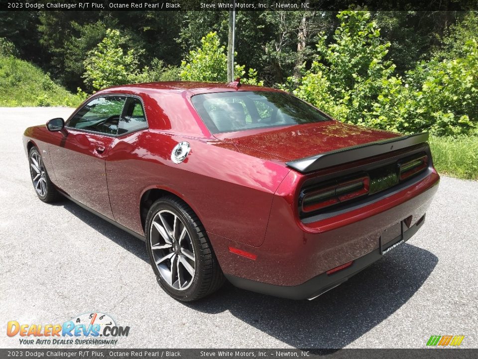 2023 Dodge Challenger R/T Plus Octane Red Pearl / Black Photo #8