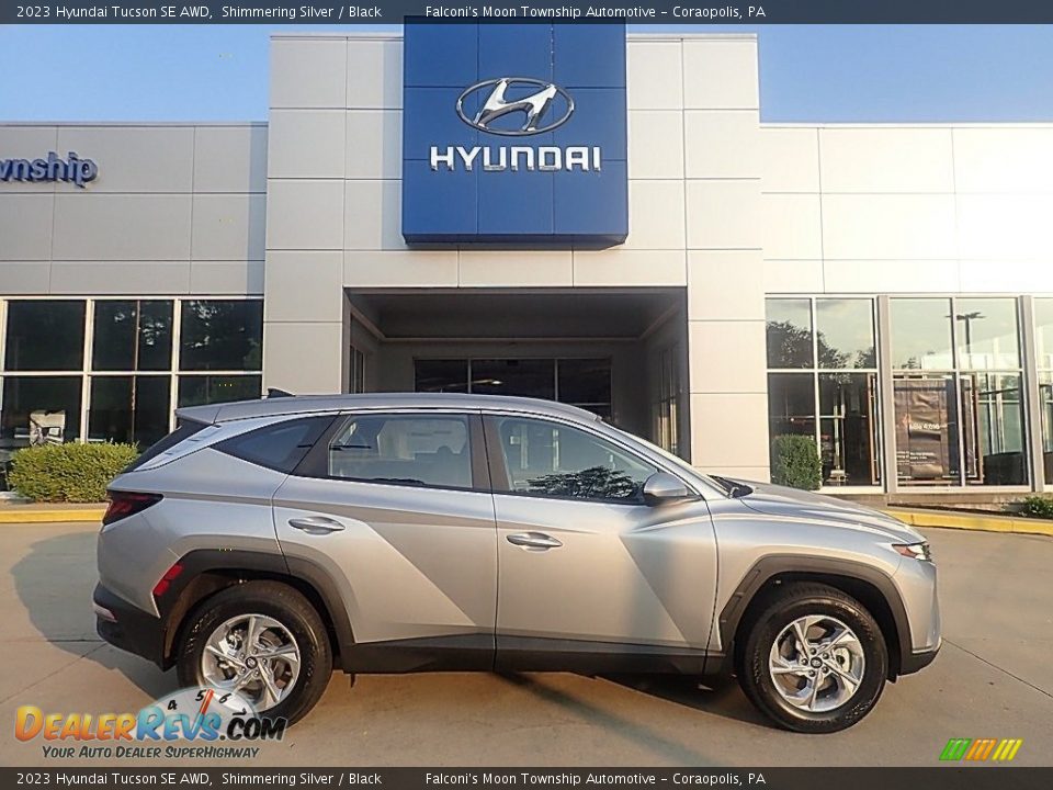 2023 Hyundai Tucson SE AWD Shimmering Silver / Black Photo #1