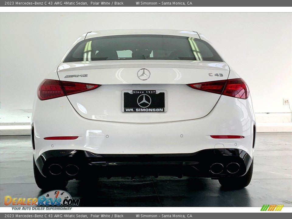 2023 Mercedes-Benz C 43 AMG 4Matic Sedan Polar White / Black Photo #3