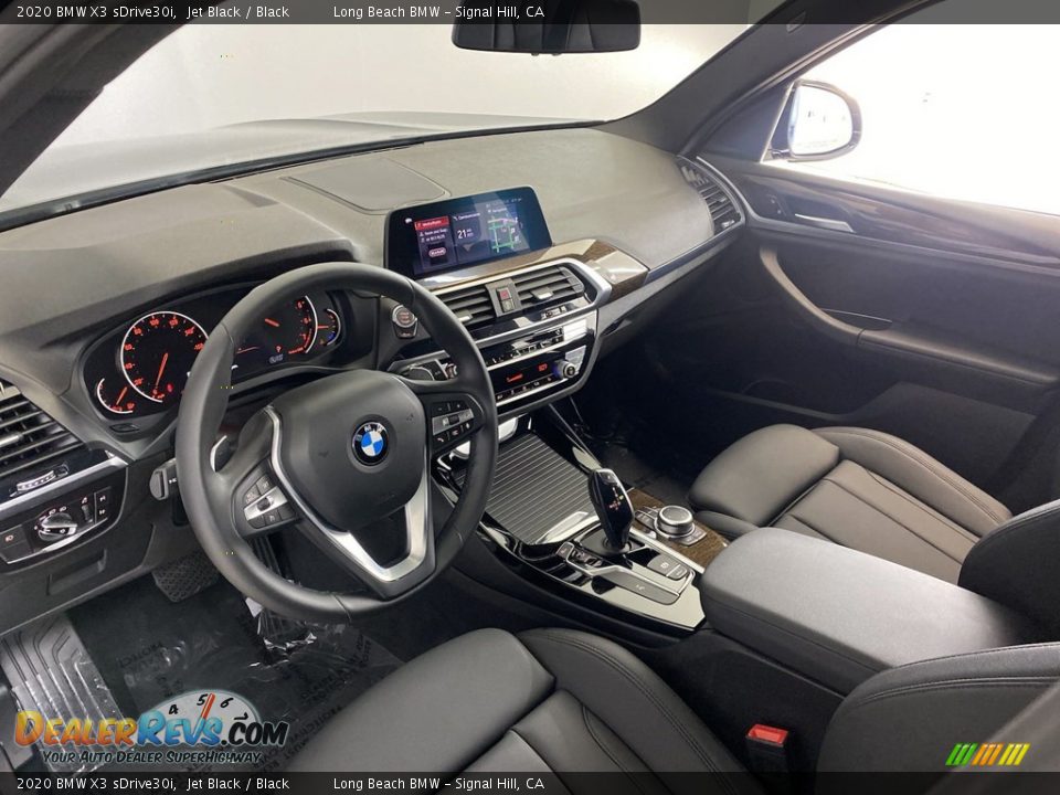 2020 BMW X3 sDrive30i Jet Black / Black Photo #15