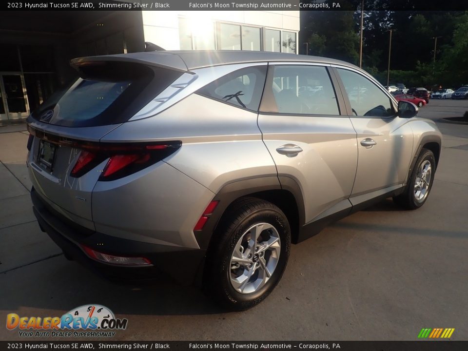 2023 Hyundai Tucson SE AWD Shimmering Silver / Black Photo #2