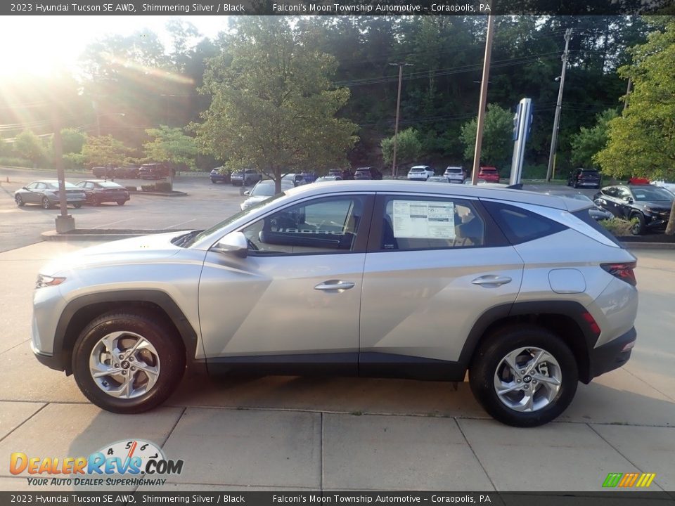 2023 Hyundai Tucson SE AWD Shimmering Silver / Black Photo #6