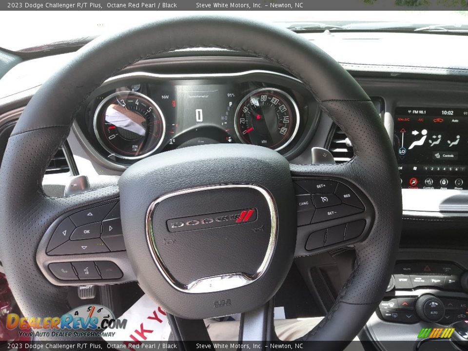 2023 Dodge Challenger R/T Plus Octane Red Pearl / Black Photo #12