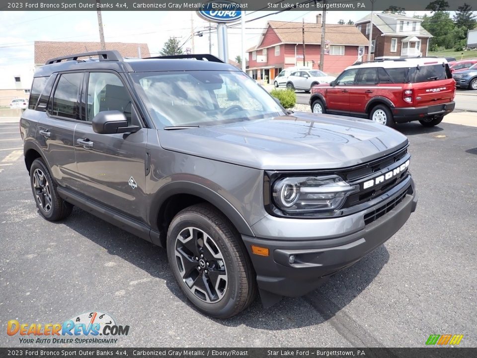 Front 3/4 View of 2023 Ford Bronco Sport Outer Banks 4x4 Photo #7