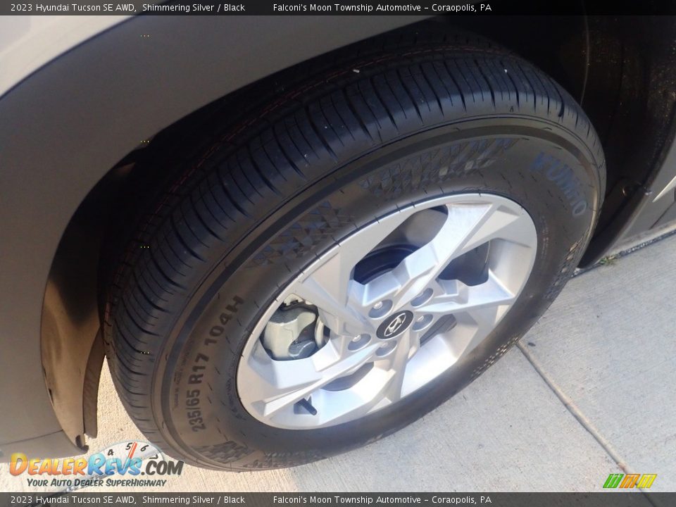 2023 Hyundai Tucson SE AWD Shimmering Silver / Black Photo #10