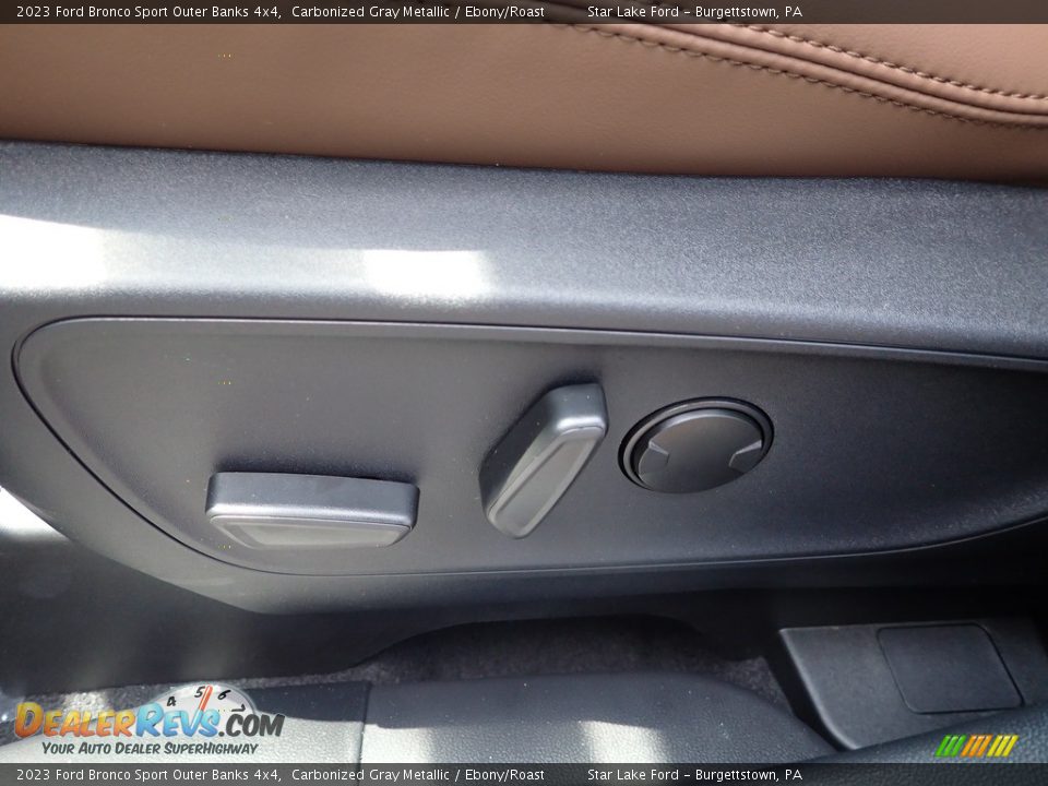 2023 Ford Bronco Sport Outer Banks 4x4 Carbonized Gray Metallic / Ebony/Roast Photo #15