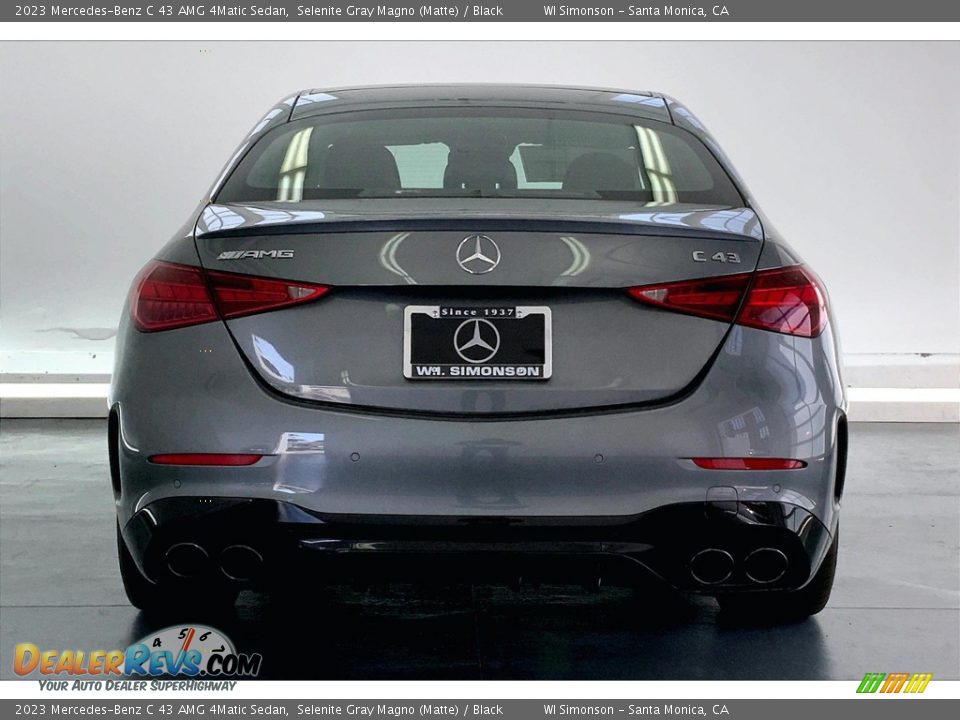 2023 Mercedes-Benz C 43 AMG 4Matic Sedan Selenite Gray Magno (Matte) / Black Photo #3