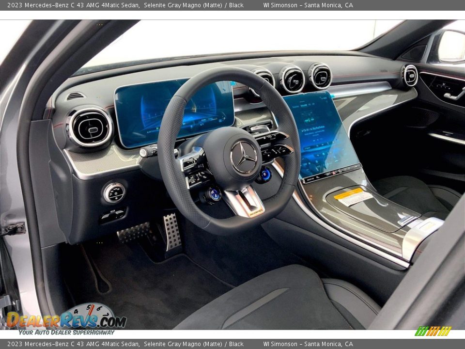 2023 Mercedes-Benz C 43 AMG 4Matic Sedan Selenite Gray Magno (Matte) / Black Photo #4