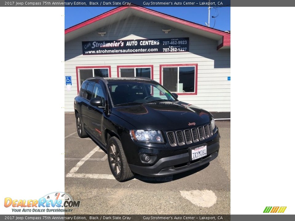 2017 Jeep Compass 75th Anniversary Edition Black / Dark Slate Gray Photo #1