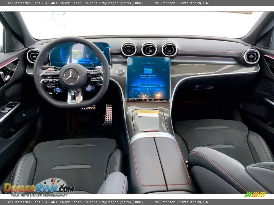 2023 Mercedes-Benz C 43 AMG 4Matic Sedan Selenite Gray Magno (Matte) / Black Photo #6