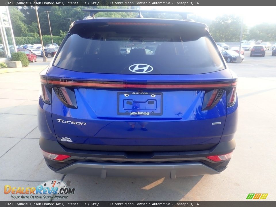 2023 Hyundai Tucson Limited AWD Intense Blue / Gray Photo #3