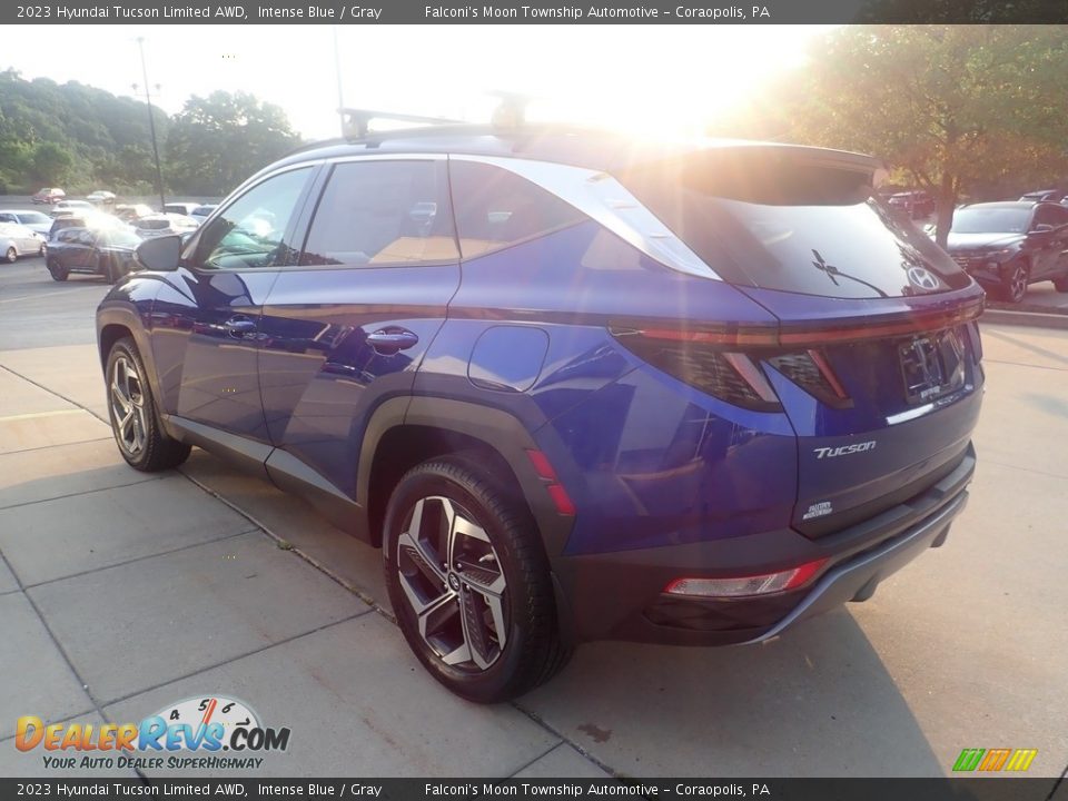 2023 Hyundai Tucson Limited AWD Intense Blue / Gray Photo #5