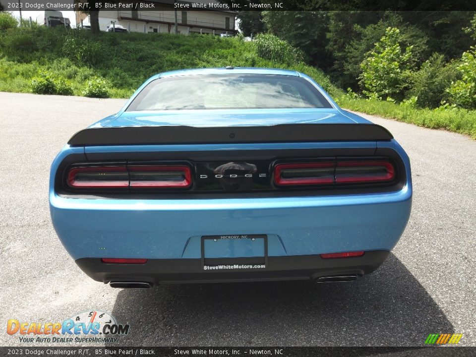 2023 Dodge Challenger R/T B5 Blue Pearl / Black Photo #7