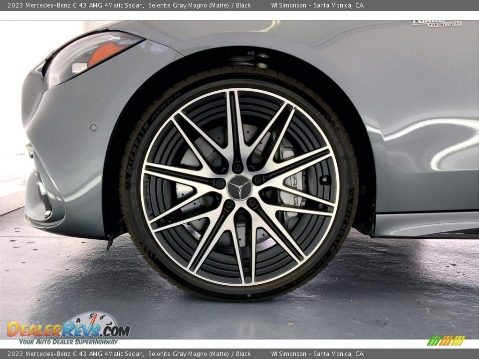 2023 Mercedes-Benz C 43 AMG 4Matic Sedan Selenite Gray Magno (Matte) / Black Photo #10