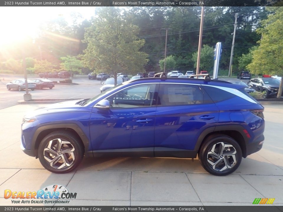 2023 Hyundai Tucson Limited AWD Intense Blue / Gray Photo #6