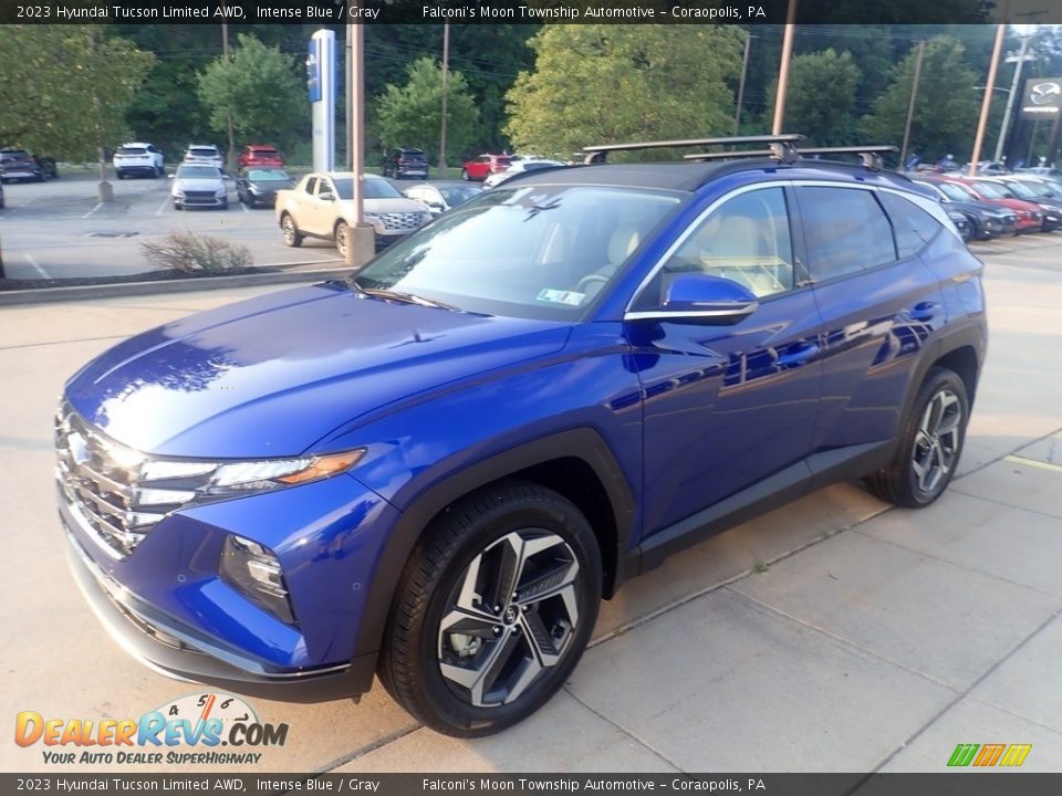 2023 Hyundai Tucson Limited AWD Intense Blue / Gray Photo #7