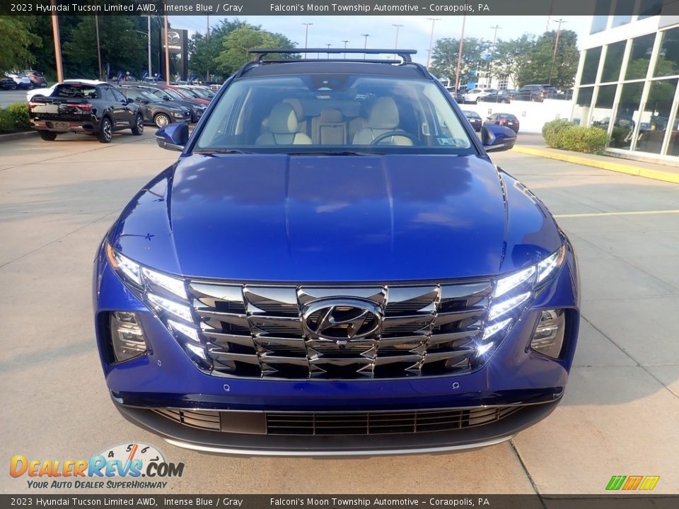 2023 Hyundai Tucson Limited AWD Intense Blue / Gray Photo #8