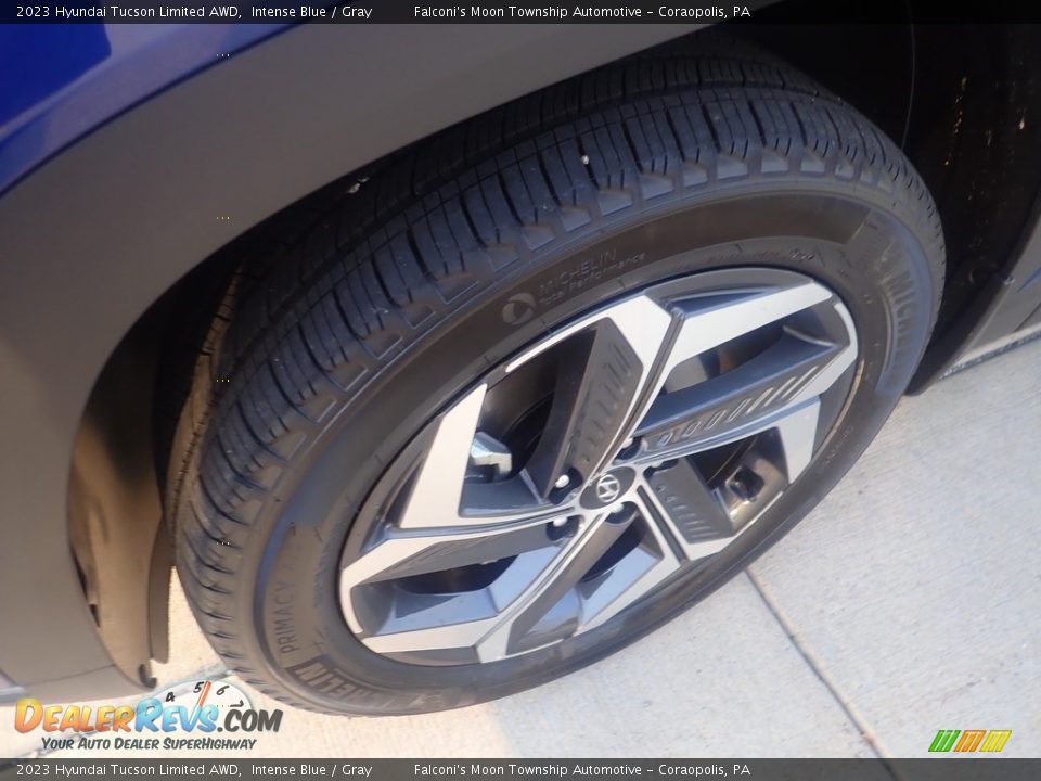 2023 Hyundai Tucson Limited AWD Intense Blue / Gray Photo #10